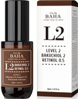 Retinol 0.5% + Bakuchiol 2% Facial Serum 30ml