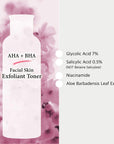 AHA BHA Facial Toner with Glycolic Acid 200ml