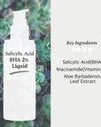 Salicylic Acid Exfoliant Facial Liquid with Niacinamide 120ml