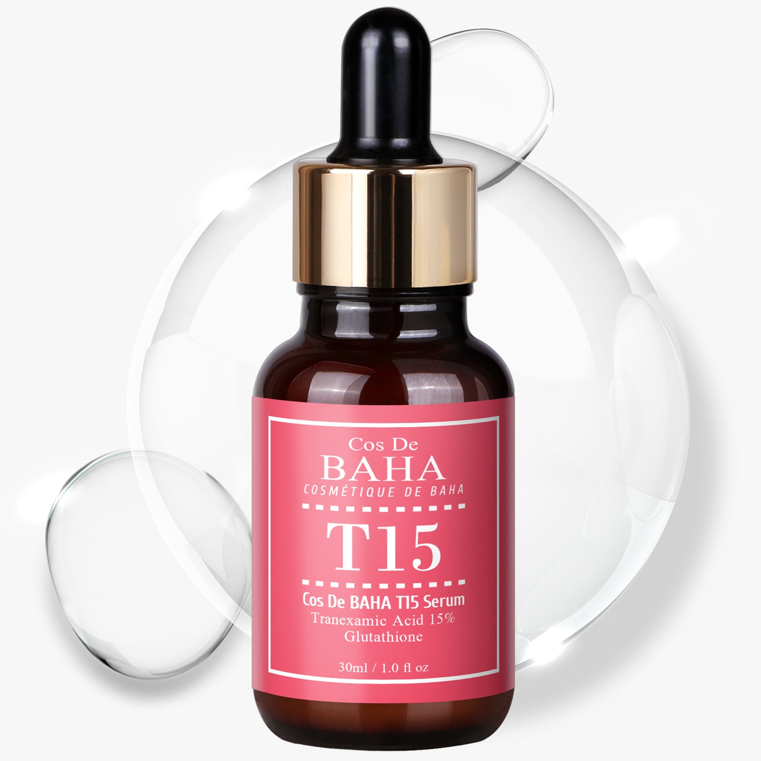 Tranexamic Acid 15% + Glutathione Serum 30ml / 1.0 Fl Oz