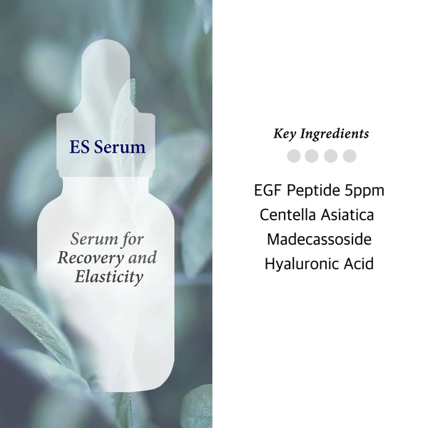 EGF Peptide 5ppm CICA Serum - Calming & Revitalizing 1oz (30ml)