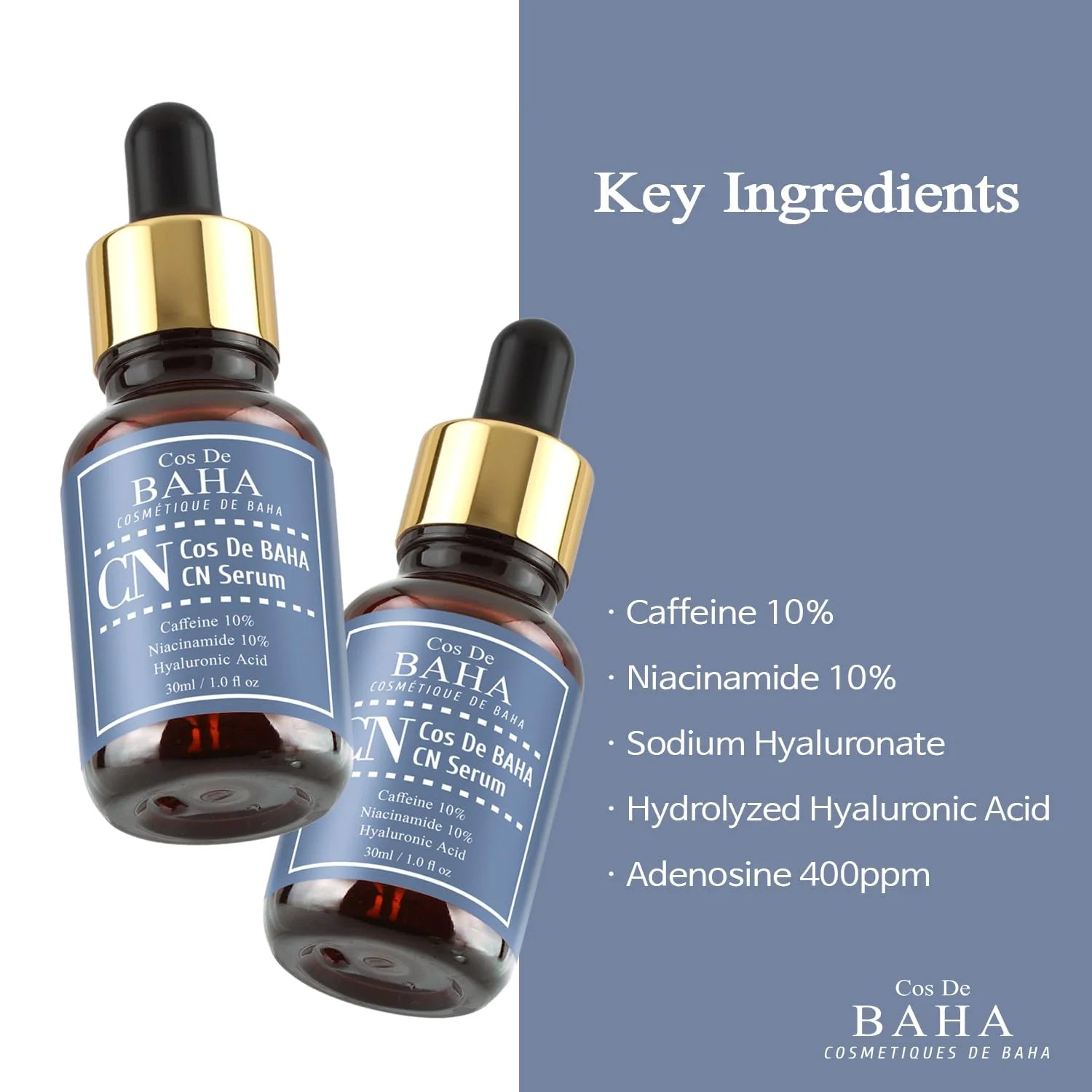 Caffeine + Niacinamide Serum 30ml