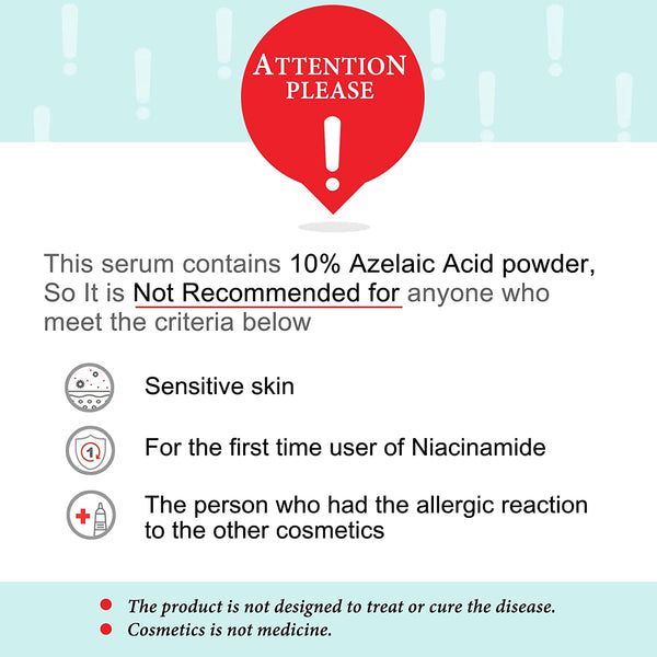 AZ Azelaic Acid Facial Serum with Niacinamide 30ml