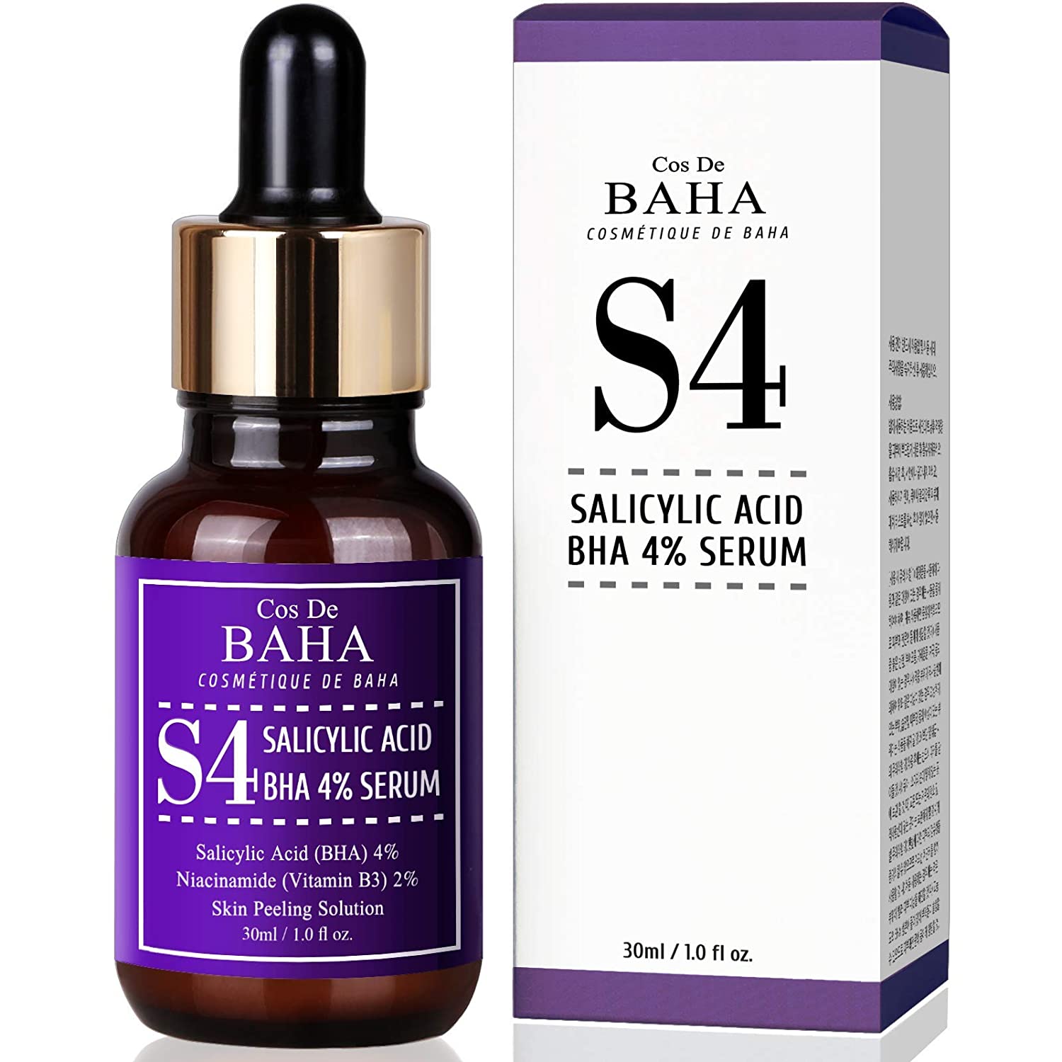 Salicylic Acid Exfoliant Facial Serum with Niacinamide 30ml