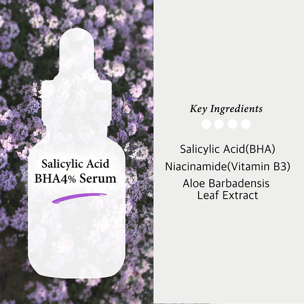 S4 Salicylic Acid Exfoliant Facial Serum with Niacinamide 30ml